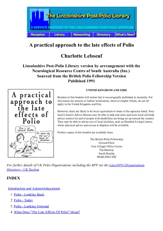 A Practical Approach to the Late Effects of Polio.pdf