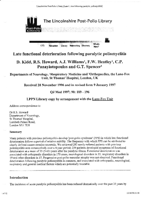 Late Functional Deterioration Following Paralytic Poliomyelitis.pdf